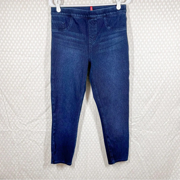 Spanx‎ Dark Wash High Rise Skinny Minimalist Jeans - Picture 2 of 4